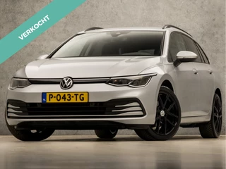 Volkswagen Golf Variant 1.0 TSI Sportline Automaat (APPLE CARPLAY, GROOT NAVI, CLIMATE, STUUR/STOELVERWARMING, SFEERVERLICHTING, PARKEERSENSOREN, GETINT GLAS, SPORTSTOELEN, LM VELGEN, ADAPTIVE CRUISE, NIEUWSTAAT)