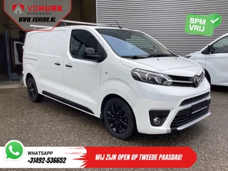 Toyota ProAce Worker 2.0 D-4D Aut. L2 Adapt.Cruise/ Head-Up/ Standkachel/ Carplay/ 2x Schuifdeur/ Stoelverw./ Keyless/ Climate/ Navi/ Camera/ PDC/ 17”LMV