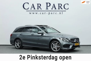 Mercedes-Benz C-klasse Estate 180 AMG Line LED/SFEER/PANORAMADAK/LEDER+S.VERWARMING/LMV/CRUISE/ECC/12 MDN GARANTIE!