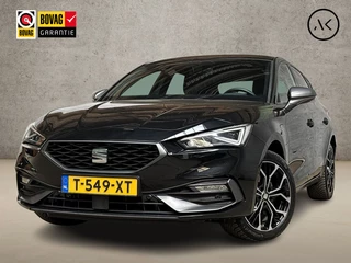 SEAT Leon 1.4 TSI eHybrid PHEV FR 204Pk Automaat (APPLE CARPLAY, GROOT NAVI, STUUR/STOELVERWARMING, CAMERA, SPORTSTOELEN, ZWART HEMEL, GETINT GLAS, ADAPTIVE CRUISE, NIEUWE APK, NIEUWSTAAT)