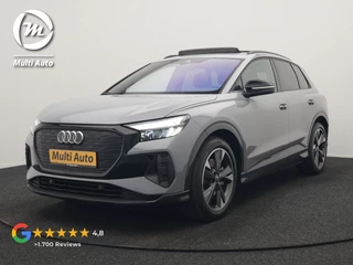 Audi Q4 e-tron 45 Quattro Edition 76,6 kWh 265pk Dealer O.H. | Panodak | Sonos Audio | Camera | Sfeerverlichting | Lederen Sportstoelen Verwarmd | Apple Carplay | Navigatie | DAB | 20"L.M |