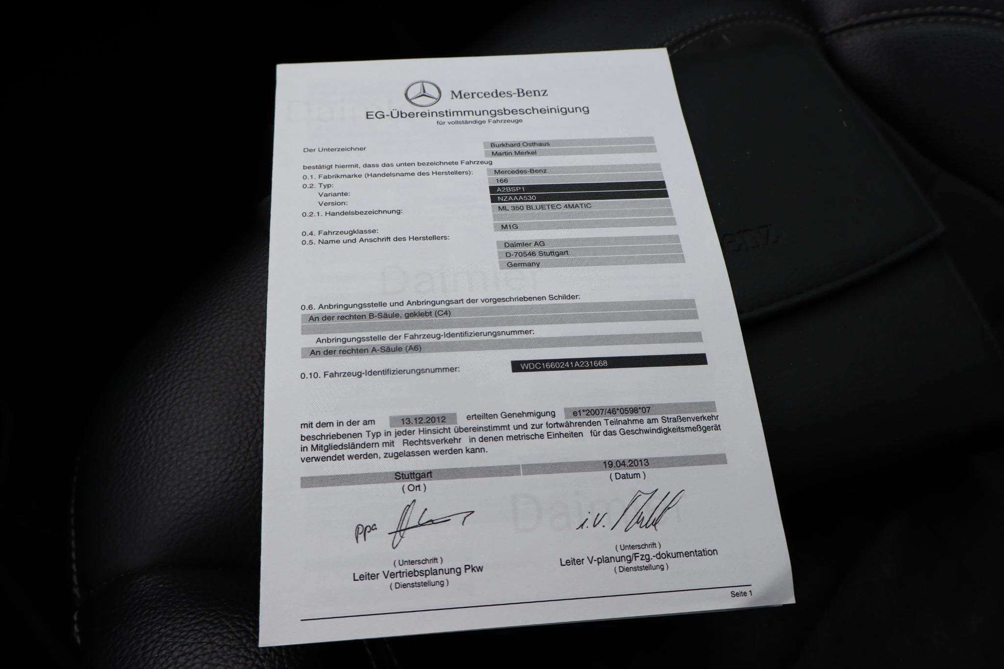 Hoofdafbeelding Mercedes-Benz M-Klasse