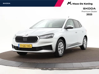 Skoda Fabia 1.0 Tsi 95pk Ambition · Apple/Android Car Play · P-Sensoren · Airco · Cruise Control · 15'' Inch · Garantie t/m 20-11-2027 of 100.000km