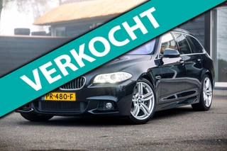 BMW 5-serie Touring 535xd LCI High Executive I Hud I M-sport I Carbonschwarz I Pano I stoelkoeling I