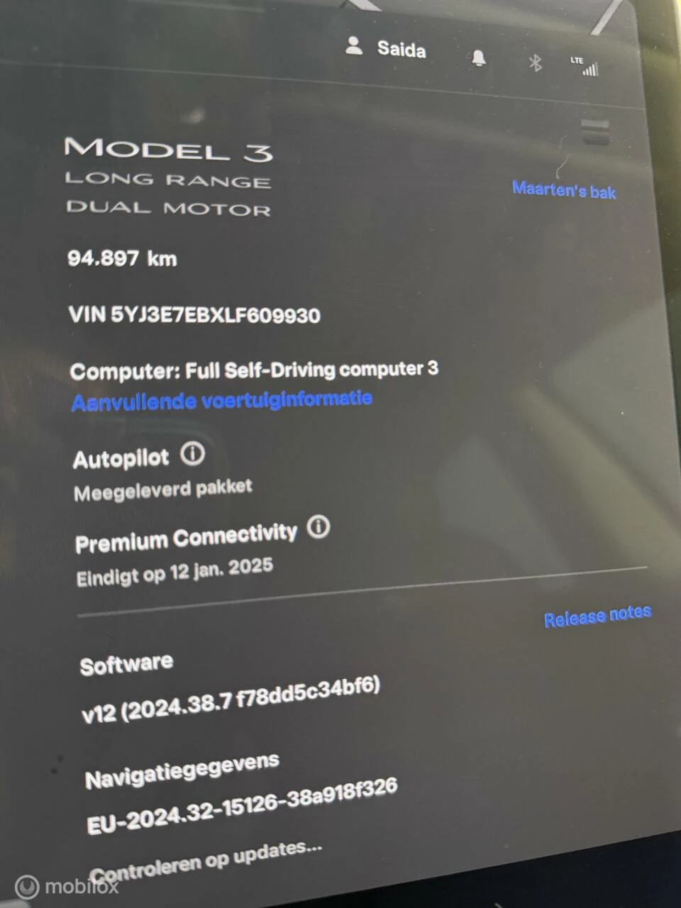 Hoofdafbeelding Tesla Model 3