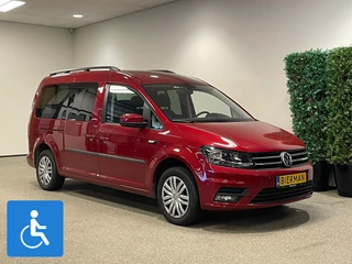 Volkswagen Caddy Maxi Rolstoelauto + Draaistoel Turny Evo