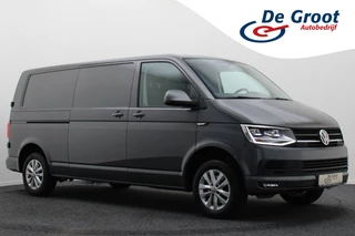Volkswagen Transporter 2.0 TDI DSG 150 PK L2H1 2x Schuifdeur, Airco, Cruise, Camera, Apple Carplay, LED, Trekhaak, 16'' 