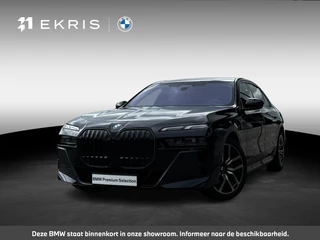 Hoofdafbeelding BMW i7 BMW i7 eDrive50 M Sportpakket Pro | Integral Active Steering | Glazen panoramadak Sky Lounge | Driving Assistant Professional | Bowers & Wilkins Diamond Surround Sound Systeem | Parking Assistant Professional