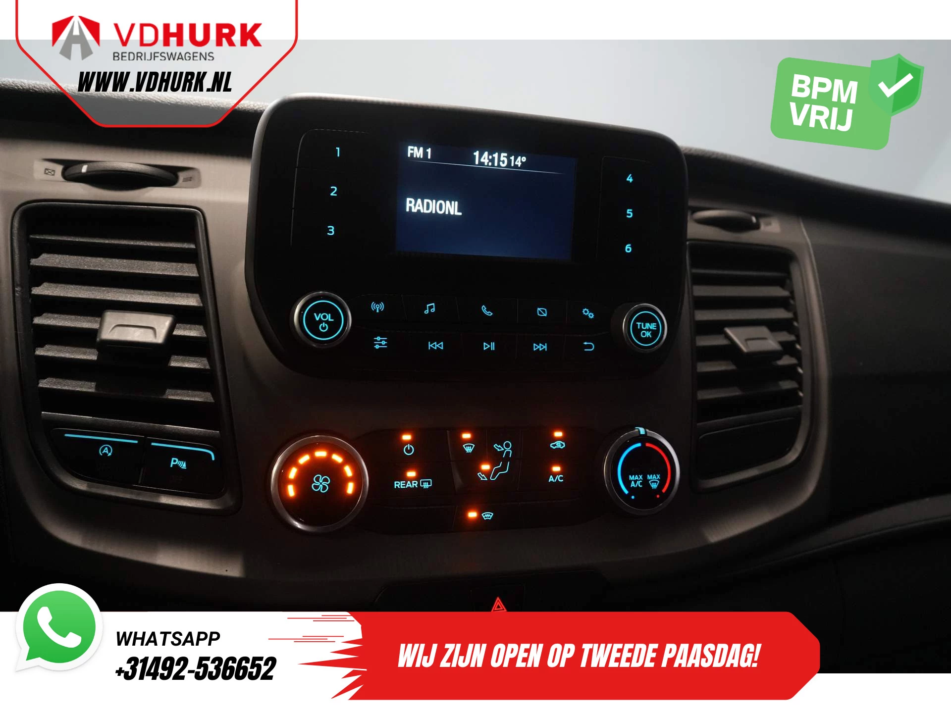 Hoofdafbeelding Ford Transit Custom