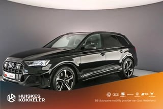 Hoofdafbeelding Audi Q7 Audi Q7 55 TFSI e Pro Line S | B&O | 360Cam | Head Up | Trekhaak | Tour/Parking Pack | Adapt. Cruise | S Line | Matrix LED | Servo | Keyless |