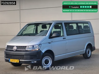 Volkswagen Transporter Incl. BPM &amp;amp;amp; BTW Personenvervoer L2H1 Trekhaak Navi Airco Cruise Camera Parkeersensoren Kombi TV Taxi Euro6 Airco Trekhaak Cruise control