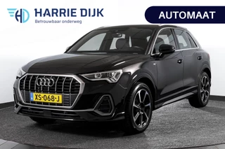 Audi Q3 35 TFSI 2x S-Line 150 PK - Automaat | Dig.Cockpit | Adapt.Cruise | Leder | PDC | App.Connect | Auto.Airco | Elek. Klep | Elek.Trekhaak | LM 19" |