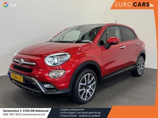 Fiat 500 X Cross 1.4 Turbo MultiAir CrossPlus Panoramadak Navigatie Parkeersensoren achter Cruise control Climate Control Lichtmetalen velgen Leder Getinte ramen