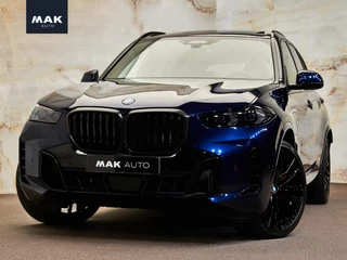 BMW X5 xDrive50e M Sport Pro, SkyLounge pano, 4-wielbest., B&W, massage, Luchtv., Merino, memory, 22", HUD, tr.haak, privacy