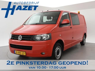 Volkswagen Transporter 2.0 TDI L2H1 *30.291 KM!* DUBBEL CABINE - MARGE 1e EIGENAAR | 5-PERS | TREKHAAK | AIRCO