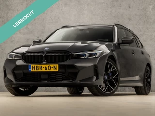 BMW 3 Serie Touring 330e M-Sport 293Pk Automaat (DRAVITGRAU, FACELIFT, LASER KOPLAMPEN, HEAD-UP DISPLAY, CAMERA, M PAKKET, KEYLESS, MEMORY SEATS, ADAPTIVE CRUISE, SFEERVERLICHTING, APPLE CARPLAY, DAB+, NIEUWSTAAT)