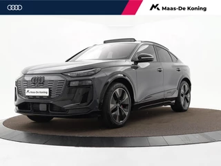 Audi Q6 Sportback e-tron S edition performance 100 kWh / 306pk · SOH 97,5% · Panoramadak · 360 Camera · Inklap. Trekhaak · Stuur- & Stoelverwarming · Elek. Voorstoelen + Geheugen & Massage · Garantie t/m 17-06-2030 of 100.000km