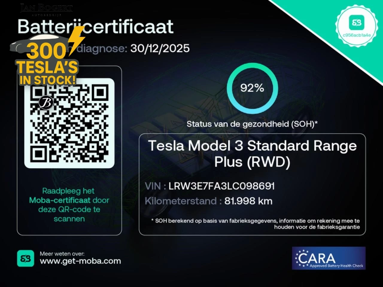 Hoofdafbeelding Tesla Model 3