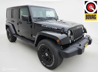 Hoofdafbeelding Jeep Wrangler UNIEK Jeep Wrangler Unlimited 3.6 Rubicon X 2014 AUT/LEDER!!