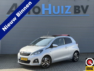 Peugeot 108 1.2 Puretech Allure Top! Open dakkie! Airco Achteruitrijcamera Lichtmetalen velgen Cruise Control