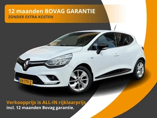 Hoofdafbeelding Renault Clio Renault Clio TCe 90 LIMITED NAVI/CRUISE/PDC/LMV/NL-AUTO/75.000 km!