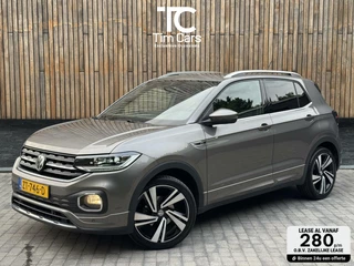 Volkswagen T-Cross 1.0 TSI R-line Automaat | LED | Trekhaak |  Getint glas | Climate control | Cruise control adaptief | Lane assist | Dode hoek detectie | DAB | Navigatiesysteem | Inklapbare spiegels | Parkeersensoren voor en achter