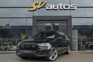 Audi Q7 55 TFSIe 380pk Quattro Panoramadak Luchtvering RS-Leder ACC BlackOptic VirtualCockpit Navi-High Matrix Keyless Camera 22''