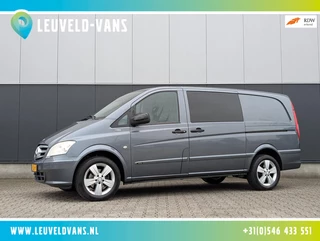 Mercedes-Benz Vito 113CDI DUBBELE CABINE AUTOMAAT LANG AIRCO CRUISE TREKHAAK LUXE 320