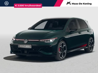 Volkswagen Golf GTI Clubsport Edition 50 2.0 325 PK 7 versn. DSG · Assistance Pakket Plus · Leder Pakket 'Vienna' · Multimedia Pakket Plus · Panoramaschuif-kanteldak · Stuurwiel, verwarmd, multifunctioneel en met ArtVelours bekleed ·
