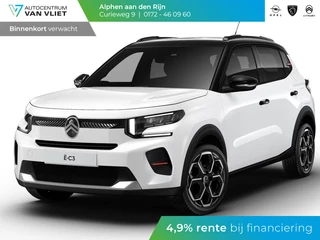 Hoofdafbeelding Citroën ë-C3 Citroen Ë-C3 Max 113pk 44 kWh | Boordlader 11kW - 3 fasen |