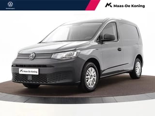 Volkswagen Caddy Cargo 2.0 Tdi 75pk Economy Business | Airco | Radio | App-Connect | P-Sensoren | Trekhaak | Vloerplaat | Tussenschot | Garantie t/m 31-10-2026 of 150.000km