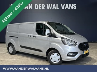 Ford Transit Custom 2.0 TDCI 130 pk L2H1 Euro6 *Rijklaar Direct Rijden* Airco | Navigatie | LED | Cruisecontrol | 2800kg Trekhaak Android Auto, Verwarmde voorruit, Parkeersensoren, Bijrijdersbank