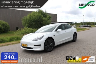 Tesla Model 3 Standard RWD Plus 60 kWh | Parelmoer Wit | LFP Accu | 100% Laden  | SOH 92% | Autopilot | leder memory seats met stoelverwarming