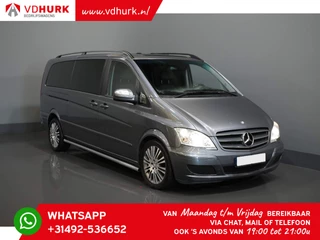 Mercedes-Benz V-Klasse Viano 3.0 V6 L3 XL DC Dubbel Cabine Elek.Stoelen/ Luchtvering/ Pano/ Leder/ Elek.Schuifdeuren/ Xenon/ Stoelverw./ Climate