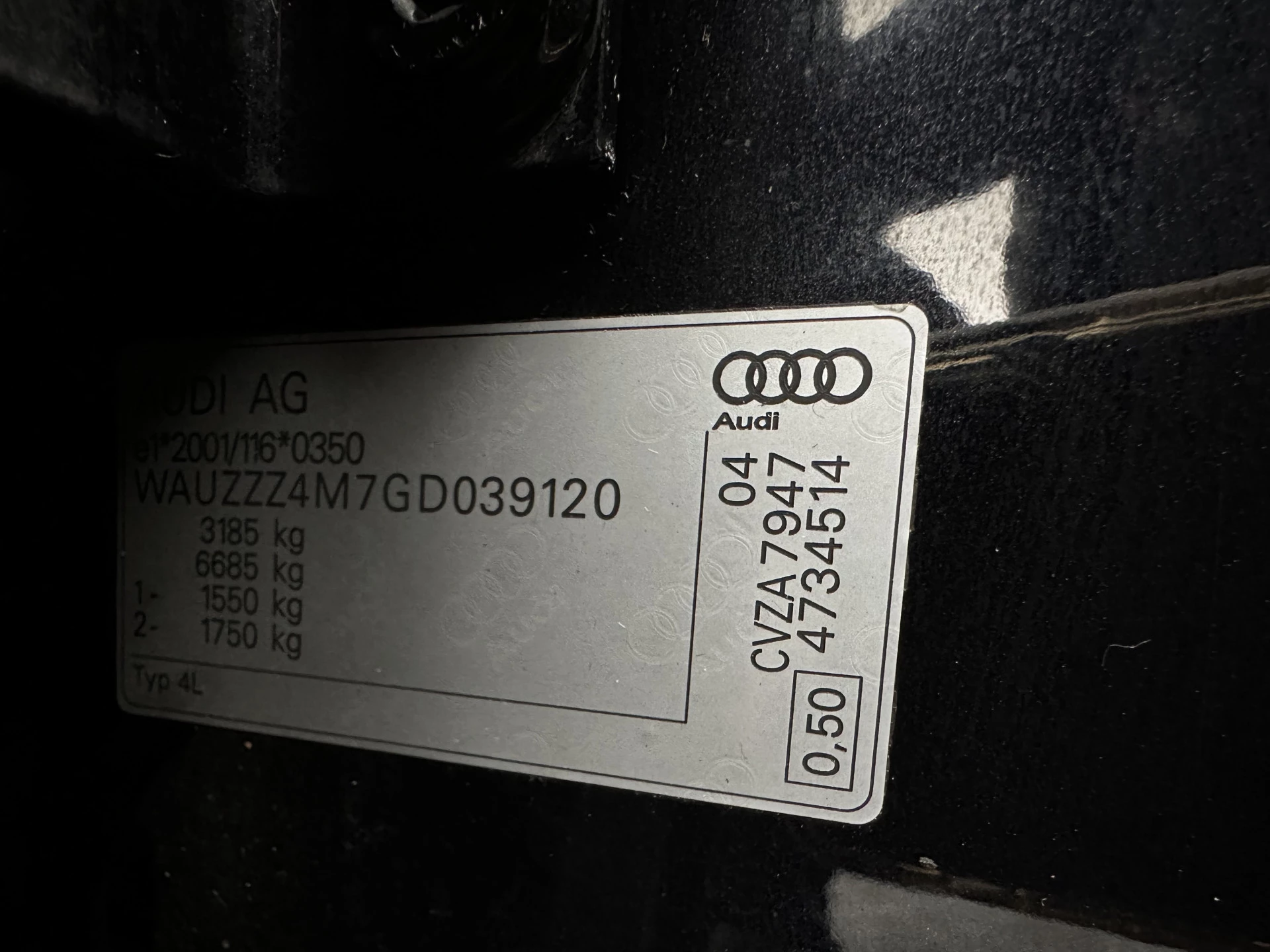 Hoofdafbeelding Audi Q7
