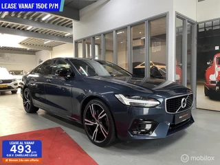 Hoofdafbeelding Volvo S90 Volvo S90 2.0 T6 AWD R-Design  4X4  AUTOMAAT PANORAMA LED CRUISE VEEL OPTIES