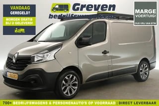 Renault Trafic 1.6 dCi T27 L1H1 | Marge |  Ex Schildersbus | Airco Cruise Imperiaal PDC Navi 3 Persoons 17"LMV Trekhaak