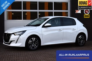Peugeot 208 1.2 PureTech 100PK Allure Pack | Carplay | Keyless | Adapt. Cruise | 3D Dash | Stoelverw. | Incl. garantie