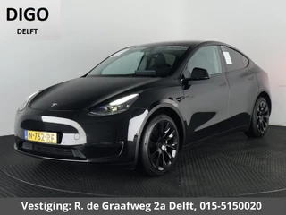Hoofdafbeelding Tesla Model Y Tesla Model Y Long Range AWD 75 kWh | SOH 84% | Navigatie | Leder | Stoelverwarming | FSD systeem AutoPilot