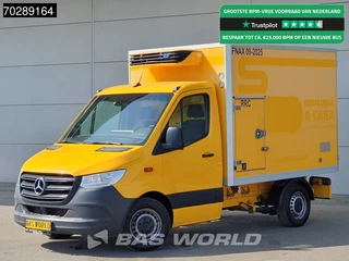 Mercedes Sprinter 314 CDI Bakwagen Gekoeld Vriezer Automaat Carrier Xarios 300 230V Stekker Airco Euro6 Koel Koeler Kühl Kühler Vries Frigo 10m3 Airco