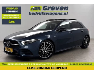 Mercedes-Benz A-Klasse 180 AMG Pano Sfeer LED Virtual Clima Cruise Camera Carplay Navi PDC 19"LMV