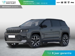 Hoofdafbeelding Jeep Compass Jeep Compass First Edition 74 kWh | Adapt. Cruise | Camera | Carplay | 20" | Elektr. A-Klep | Navi | Winter Pack | Schuif/Kanteldak | Premium Pack | Conv. Pack | Warmtepomp
