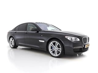 BMW 7 Serie 740d xDrive High Executive M-Sport-Pack Innovation-Pack Aut. *PANO | DAKOTA-VOLLEDER | FULL-LED | SURROUND-VIEW | NAVI-FULLMAP | SOFT-CLOSE | HUD | HARMAN/KARDON-SOUNDSYTEM | KEYLESS | ECC | PDC | CRUISE | LANE-ASSIST | MEMORY*