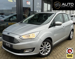 Ford C-Max 1.0 Titanium 125PK | ZEER NETTE STAAT | Onderhoudshistorie | Trekhaak | Navigatie | Climate Control | 2 Sleutels | Startknop | Cruise Control | Parkeersensoren |