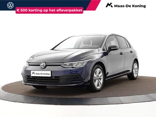Volkswagen Golf 1.0 TSI 110pk Life · Apple/Android Car Play · Navi · P-Sensoren · ACC · DAB · Getint Glas · Sfeerverlichting · 16'' Inch · Garantie t/m 30-08-2027 of 100.000km