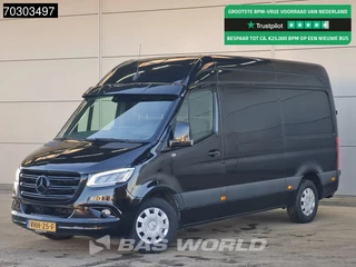 Mercedes Sprinter 314 CDI Automaat Black Edition 3,5t Trekhaak LED Navi Airco Cruise Camera Parkeersensoren Euro6 L2 Airco Trekhaak Cruise control