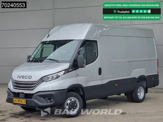 Iveco Daily 35C21 BPM VRIJ! 3.0L Automaat 210PK L2H2 2025-model Dubbellucht 3,5t Trekgewicht LED ACC Navi Airco Camera Euro6 L2 12m3 Airco