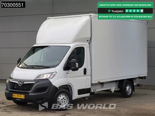 Opel Movano 140PK Laadklep Bakwagen Airco Cruise Camera Euro6 Meubelbak Koffer Airco Cruise control