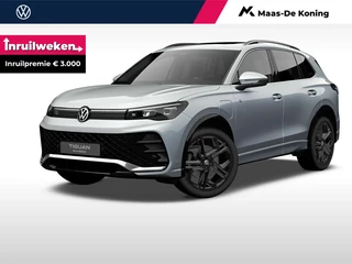 Hoofdafbeelding Volkswagen Tiguan Volkswagen Tiguan R-Line-Edition 1.5 eHybrid 204 pk 6 versn. DSG · Assistance pakket plus · Black style pakket · Comfort pakket · Design pakket · Trekhaak incl. aanhangermanoeuvreerhulp (trailer assist)