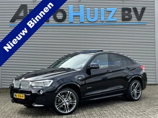 Hoofdafbeelding BMW X4 BMW X4 xDrive28i High Executive M Sport ACC Trekhaak Schuif-/ Kanteldak Head-up Display Harman-Kardon Achteruitrijcamera 360 graden 20 Inch